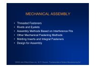 MECHANICAL ASSEMBLY