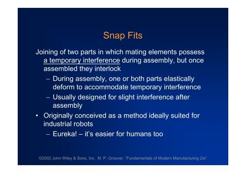 MECHANICAL ASSEMBLY