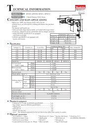 View Service Manual (PDF format 910 KB) - Tool Parts Direct . com