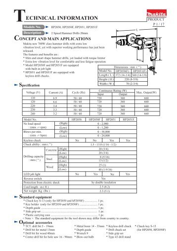 View Service Manual (PDF format 910 KB) - Tool Parts Direct . com