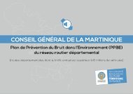 Description du projet - Le Conseil Général de la Martinique