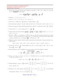Universitatea Politehnica din Bucuresti 2011 Disciplina: Geometrie ...