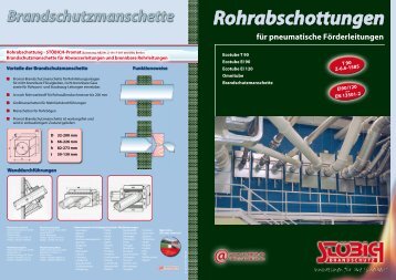 Rohrabschottungen - Stöbich Brandschutz