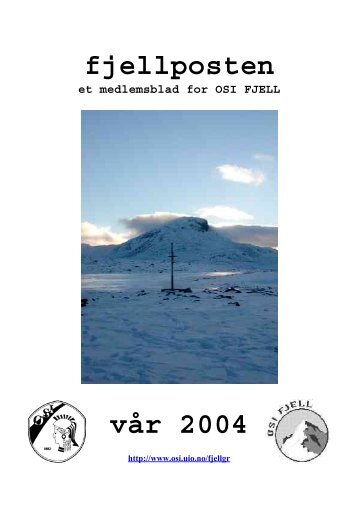 VÃ¥r 2004 - OSI Fjell