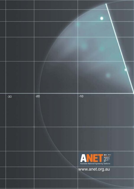 scoping our future - ANET - Australian National Engineering Taskforce