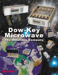 Download Catalog - DowKey Microwave