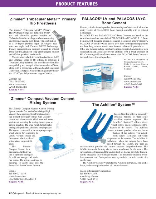 AAOS, Arthroscopy - Orthoworld