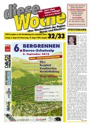 BERGRENNEN - Diese Woche