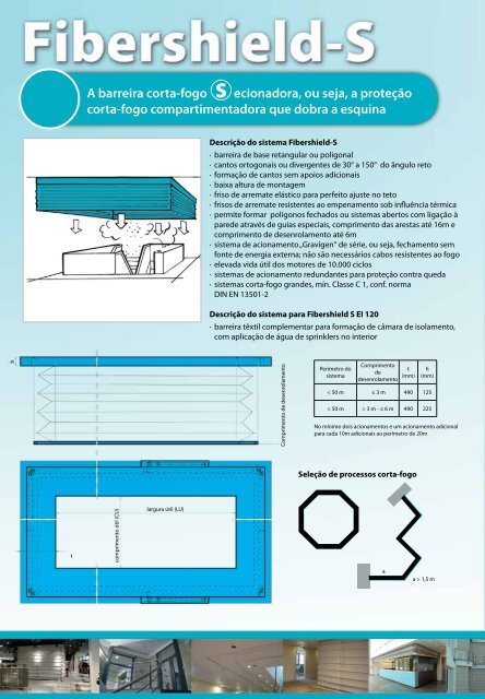 Barreiras corta-fogo flexíveis - Stöbich Brandschutz