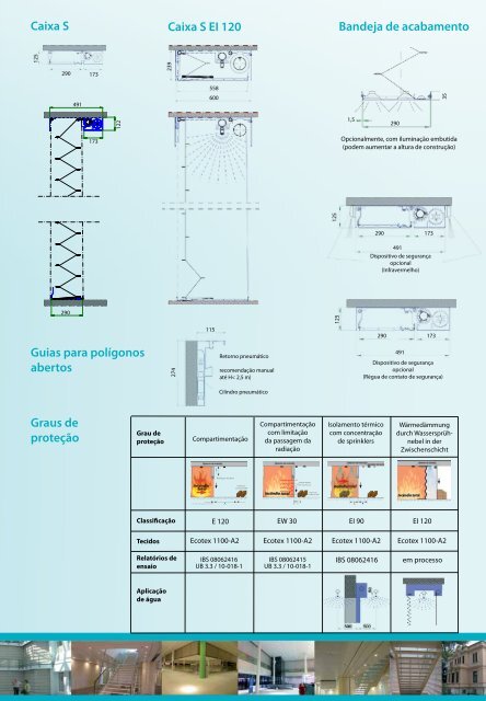 Barreiras corta-fogo flexíveis - Stöbich Brandschutz