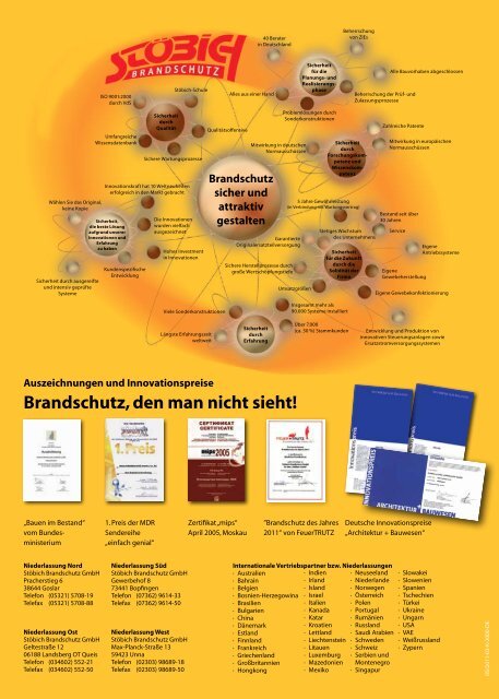 Flexible Rauchschürzen - Stöbich Brandschutz