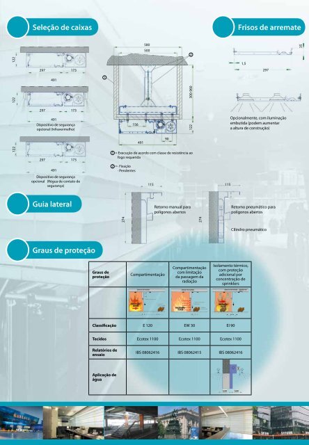 Barreiras corta-fogo flexíveis - Stöbich Brandschutz