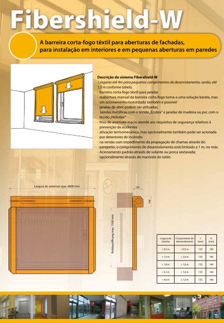 Barreiras corta-fogo flexíveis - Stöbich Brandschutz