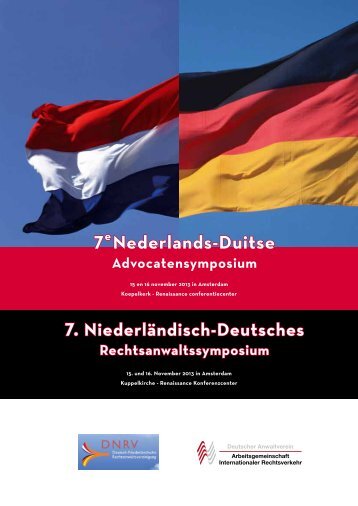 Nederlands-Duitse - Arbeitsgemeinschaft fÃ¼r Internationalen ...