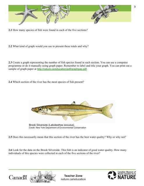 Student Worksheet: River Health and Indicator Species