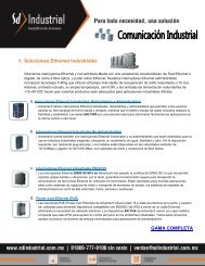 1. Soluciones Ethernet Industriales GAMA COMPLETA - Soporte ...