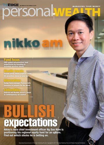 Bullish expectation", The EDGE (24/10/2011) - Nikko Asset ...