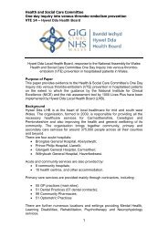 Consultation response: VTE 14 - Hywel Dda Health Board PDF 266 ...