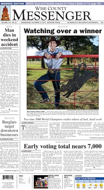 Download this edition as a .pdf - Wise County Messenger
