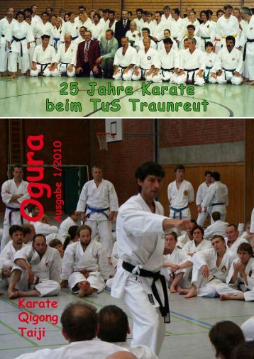 25 Jahre Karate beim TuS Traunreut - Karate TuS Traunreut