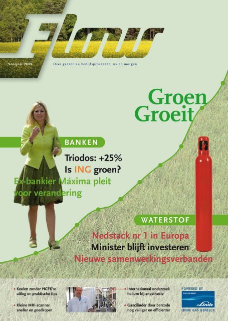 Flow magazine voorjaar 2009 - Linde Gas Benelux