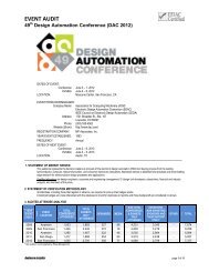 EVENT AUDIT - DAC