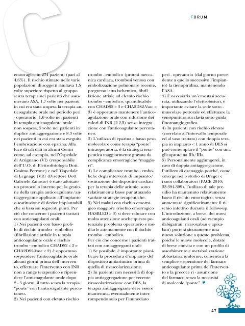 Cardiologia negli Ospedali nÂ° 193 Maggio / Giugno 2013 - Anmco