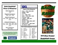 Boys Basketball Camp - Stephen T. Badin High School