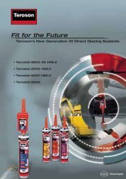 Fit for the Future Teroson's New Generation Of Direct ... - Henkel