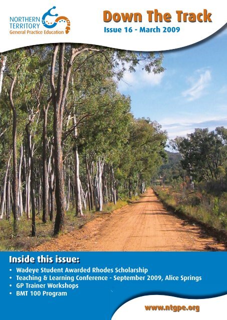 Down The Track Issue 16 - Northern Territory General Practice ...