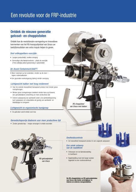 Meer informatie: Glasvezel - en Gelcoat spuitsystemen - Wiltec