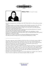 Helena Tulve bio und Werke 5-2008