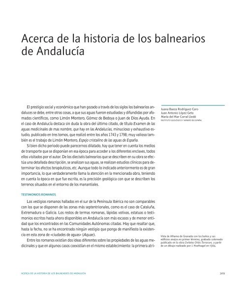 Descargar libro Manantiales de AndalucÃ­a - Conoce tus Fuentes