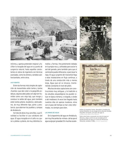 Descargar libro Manantiales de AndalucÃ­a - Conoce tus Fuentes