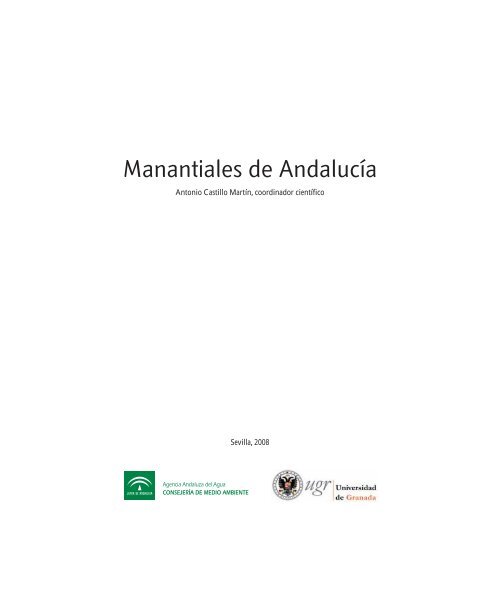 Descargar libro Manantiales de AndalucÃ­a - Conoce tus Fuentes