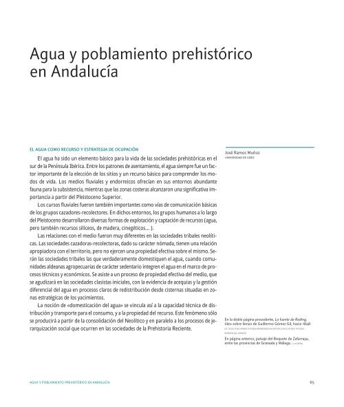 Descargar libro Manantiales de AndalucÃ­a - Conoce tus Fuentes