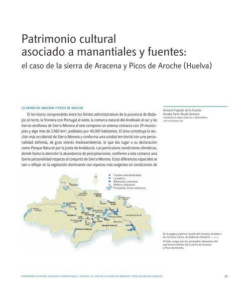 Descargar libro Manantiales de AndalucÃ­a - Conoce tus Fuentes