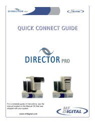 Director PRO Quick ConnectX.pdf - CD DVD Duplication