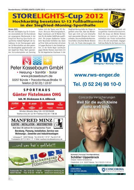 Januar/Februar 2012 - Extrablatt vom Zeitungsjungen