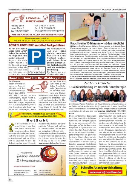 Januar/Februar 2012 - Extrablatt vom Zeitungsjungen