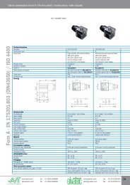 Form A - EN 175301-803 (DIN43650) / ISO 4400