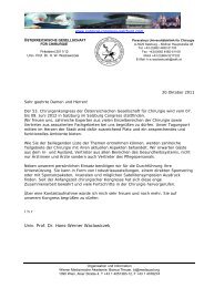 Chirurgenkongress 2012 - Sponsorenbrief.pdf - Ãsterreichischer ...
