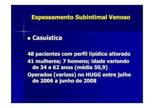 Da semelhanÃ§a morfolÃ³gica das lesÃµes vasculares - Academia ...