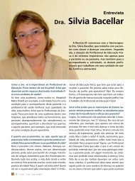 Entrevista Dra. Silvia Bacellar - Confef