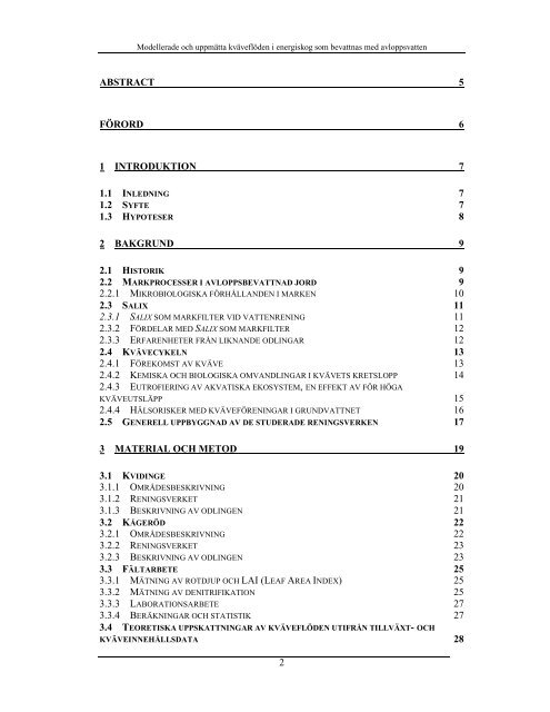 Lunds Universitets Ekologiska - Institutionen fÃ¶r naturgeografi och ...