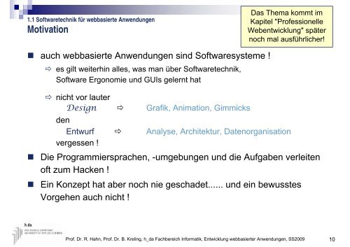 div - beim Fachbereich Informatik - Hochschule Darmstadt