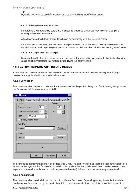 2 Visual Components Manuals