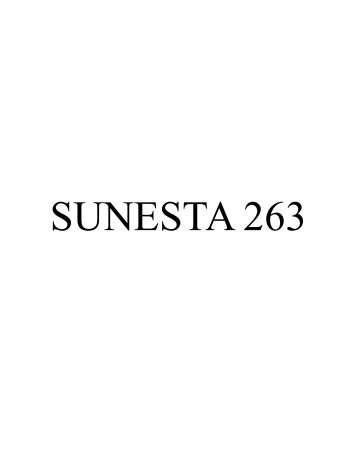 Sunesta 263