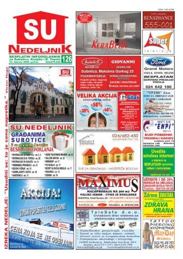 IZREKA NEDELJE: âUsuditi se: to je cena napretka.â - Su Nedeljnik