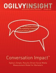 Conversation Impactâ¢ - Social@Ogilvy - Ogilvy & Mather